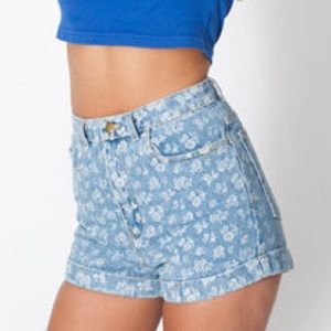 American Apparel High Waisted Shorts